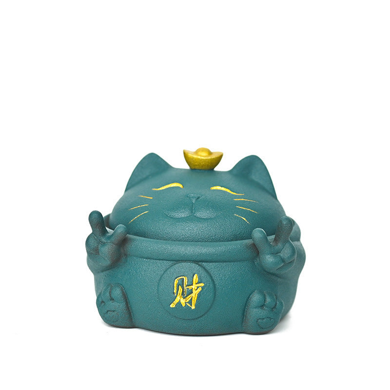 Keramik einfaches modernes Büro Neues chinesisches Aschenbecher im Stil des chinesischen Stils