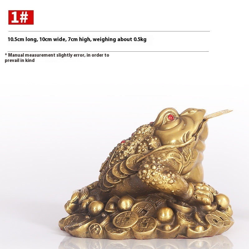 Messingdekoration Schatzkammer Home Ornament Wohnzimmer Weinschrank Büro Eröffnung Eröffnung