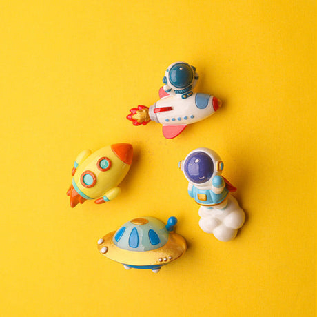 Cool Planet Fridge Magnets Planet Astronaut Refrigerator Magnet-11