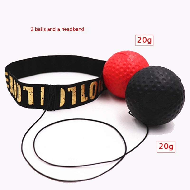 Head Worn Boxing Speed Ball Stress Reduction Weight Loss Training Equipment
