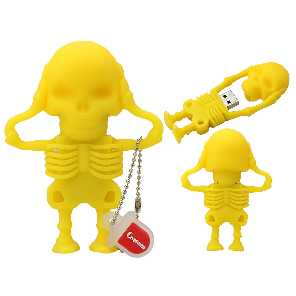 Persönlichkeit Kreative Cartoon Schädel USB-Sticks