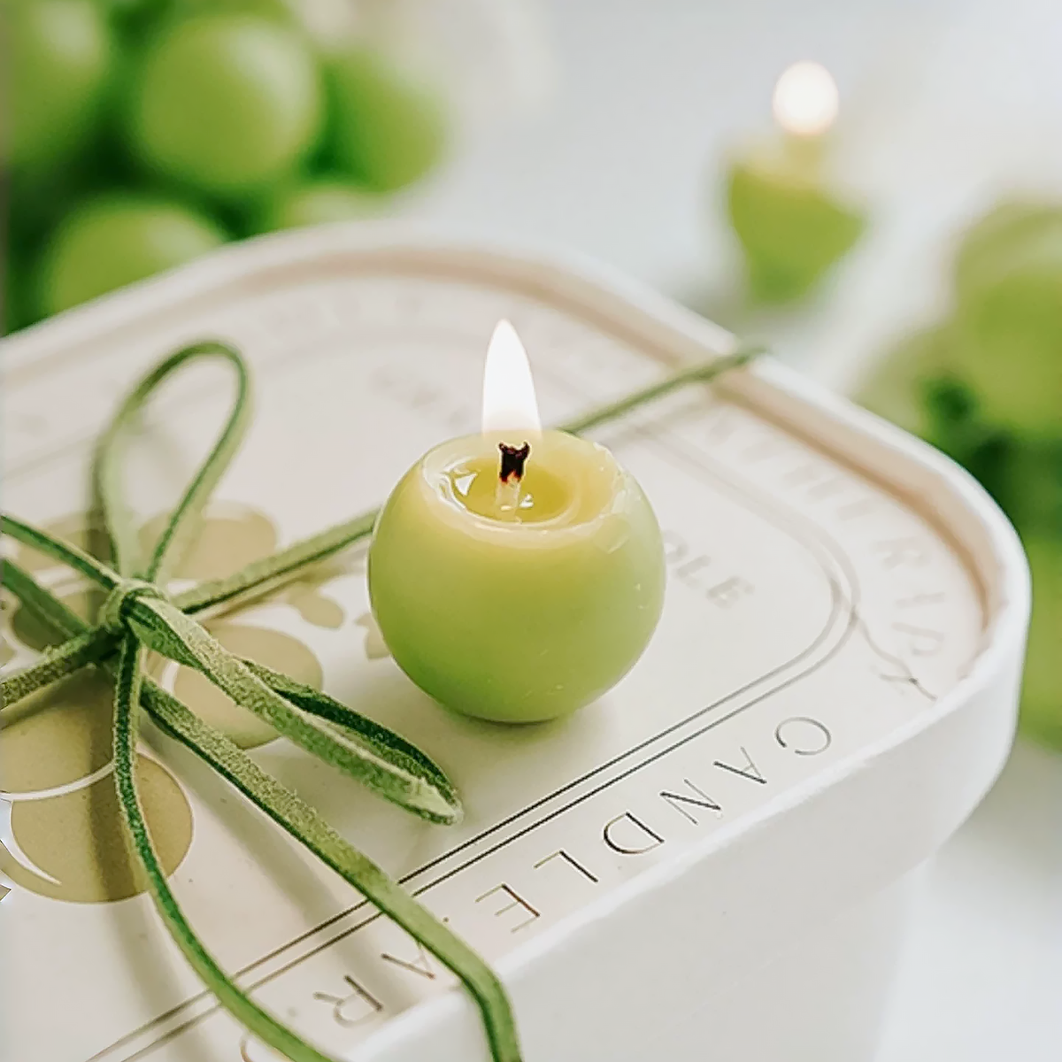 Grape Bundle Hanging Candle Fruit Decorative Candle Gift-2