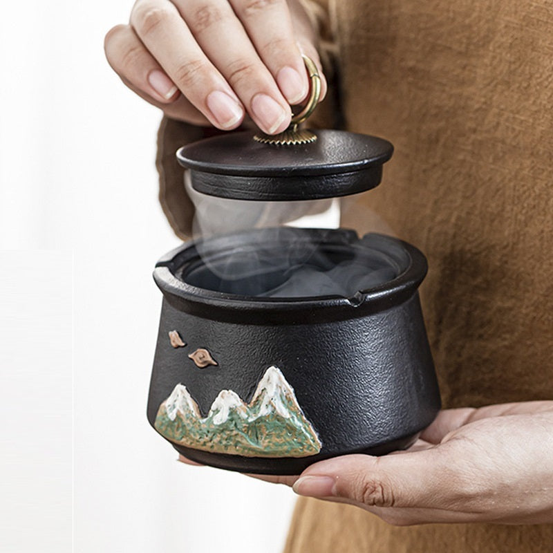 Kreatives Home Office Personalisierte Aschenbecher personalisiert