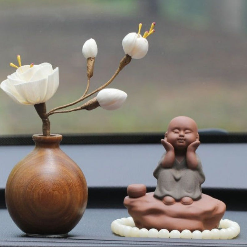 Creative Car Decoration Zen Little Monk Ornaments