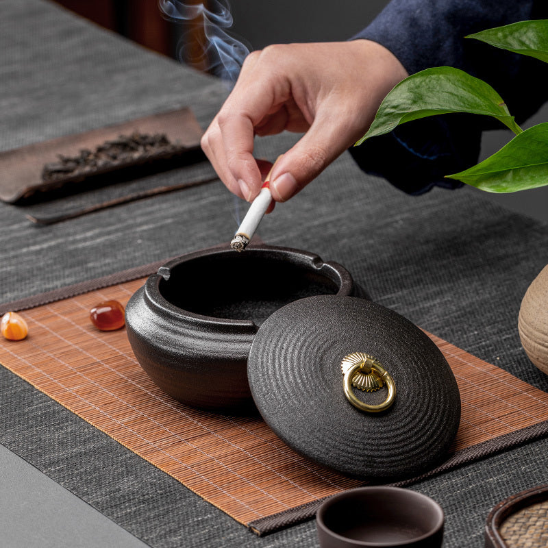 Retro -Haushaltsbehbe im chinesischen Stil mit Deckelwinddicht