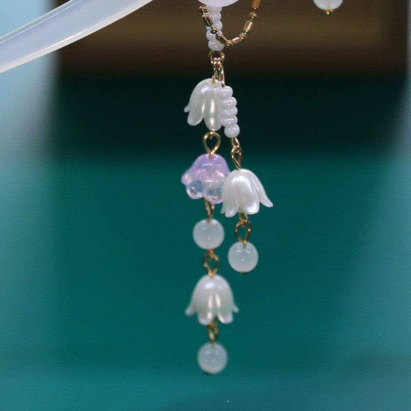 Glasblütentemperament Haarnadel Ancient Style Ball Head Teller