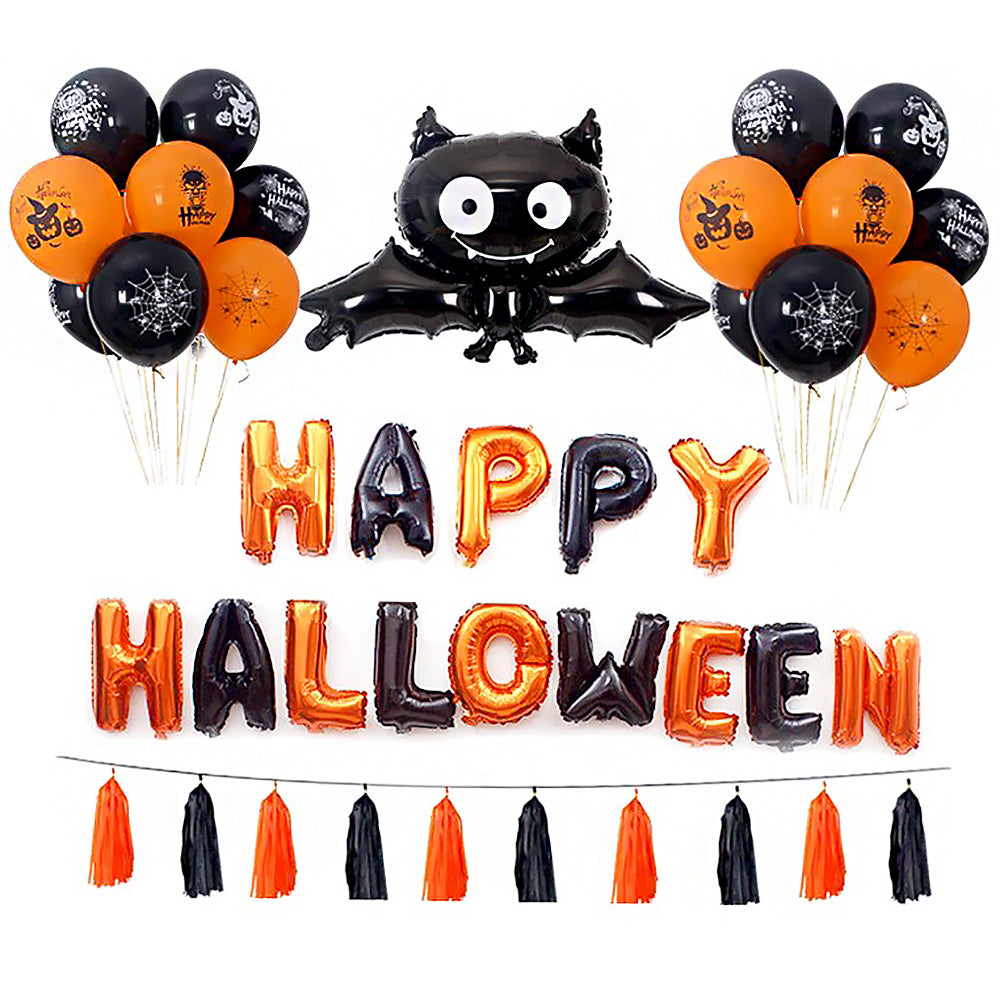 Halloween Pumpkin Balloon Decoration Set for Home Party Supplies-7