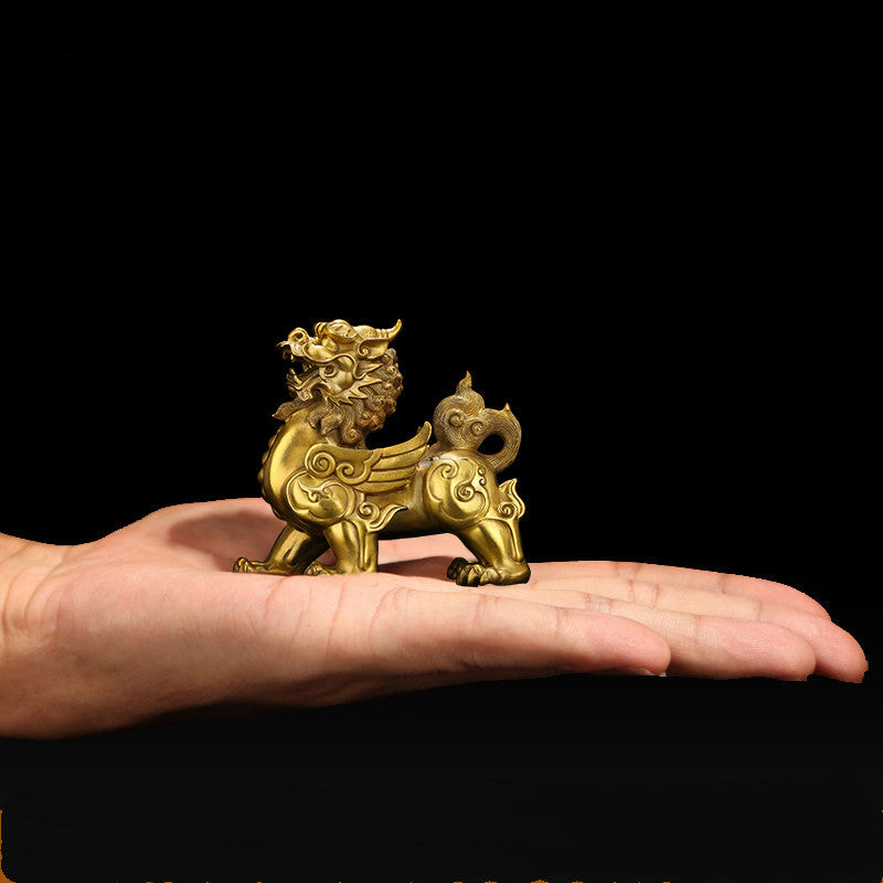 Groß alle Kupferpixiu -Ornamente Home Glückshandwerk