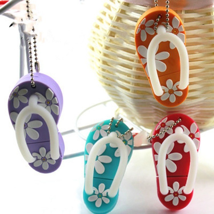 Cartoon Kreative Strand Schuhe U Disk Mode Mini Anpassung