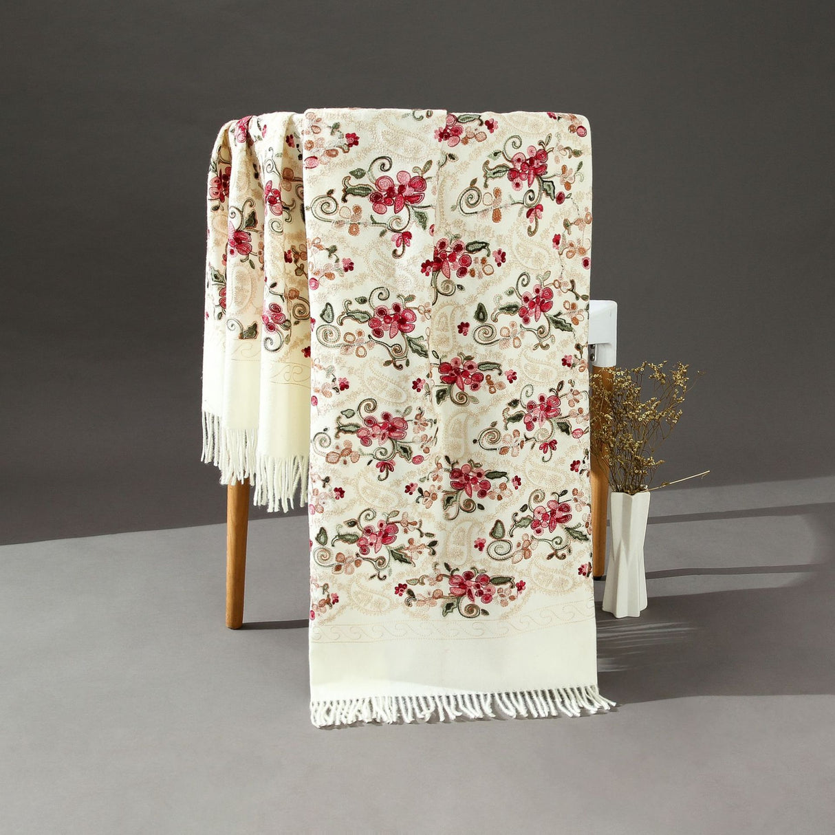 Nepal Cashmere Embroidery Cashew Ethnic Style Scarf Female Yunnan Lijiang Tibet Shawl