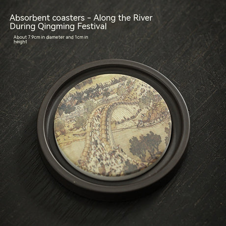 Absorptionsbakelitische Untersetzer Tee -Zeremonie Wärme -Proof -Matte