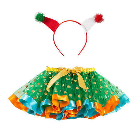 Children’s Halloween Skirt – Cute A-Line Tulle Costume for Girls-4