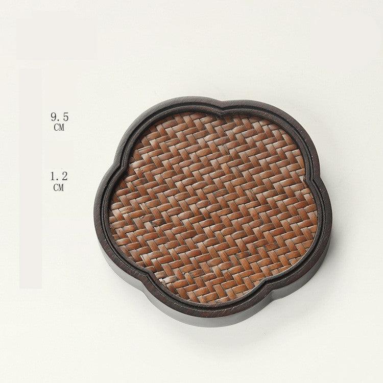 Bambus Untersetzer Isolierung kreativer Teezeremonie