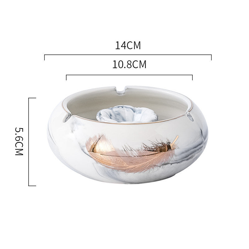 Persönlichkeitstrend Keramik Aschenbecher Kreatives Haus