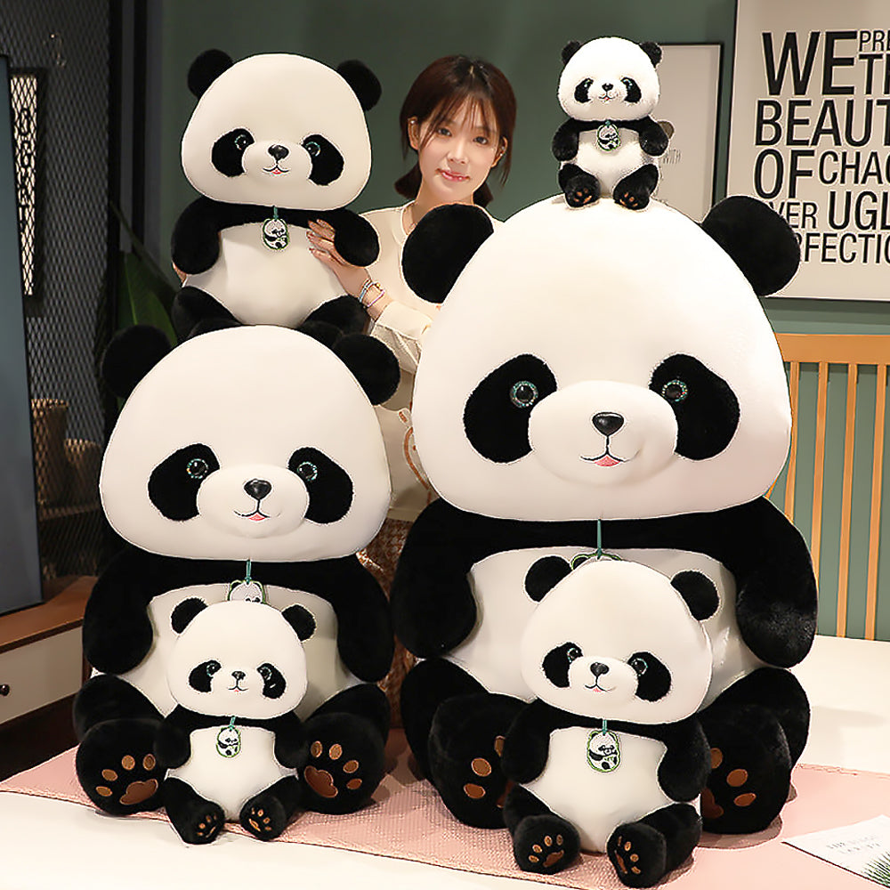 New Cute Mascot Simple Giant Panda Plush Dolls Ornament-4