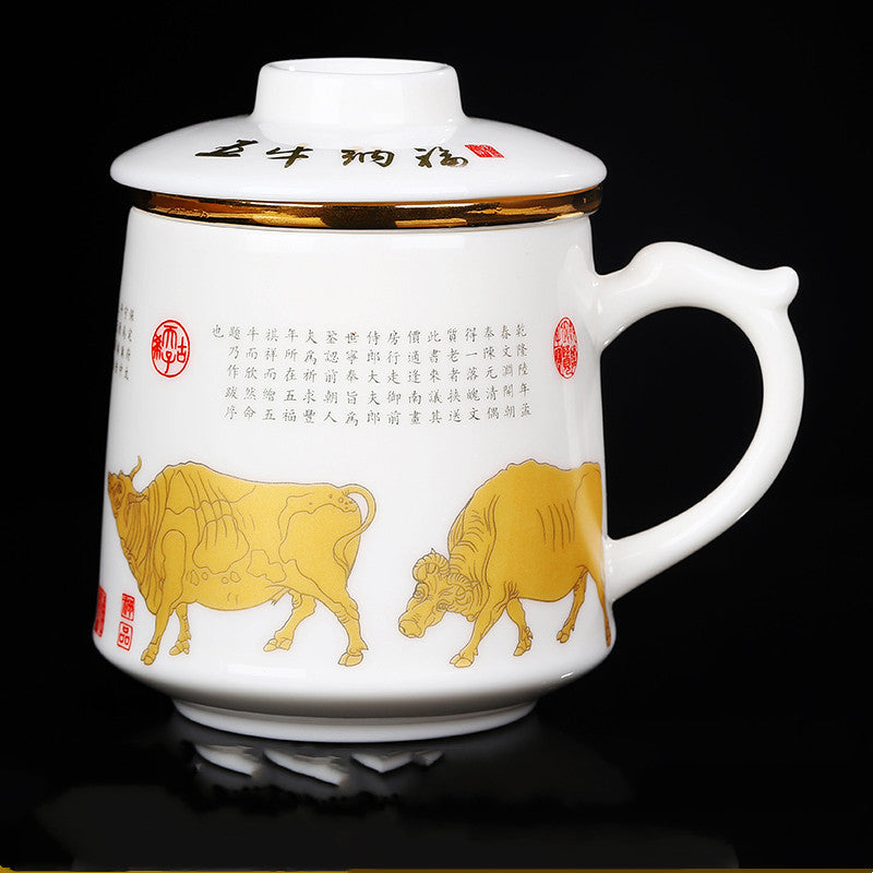 Teetasse, Becher, Souvenir, praktisches Unternehmensgeschenk, Mid-Autumn Festival Geschenk, Cup Water Cup Custom