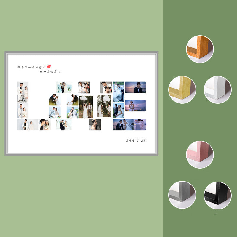 Mai Paare Gedenken Geburtstag Wachstum benutzerdefinierte Tisch Malerei