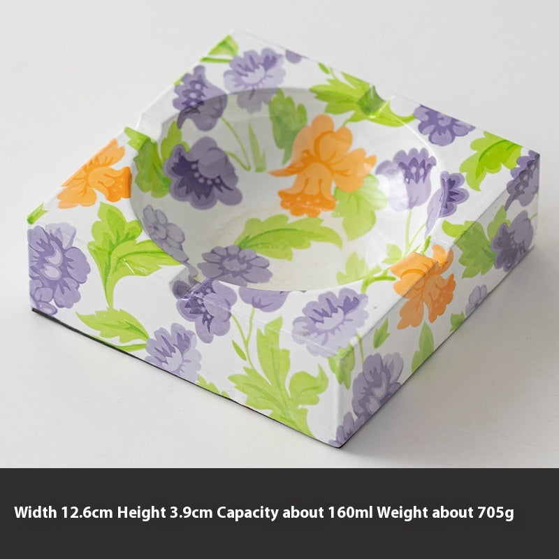 Square Creative Personalized Wohnzimmer Home Trend Grade Aschenbecher