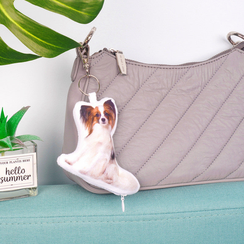 Personalisierter Haustier Schlüsselanhänger Katze Hund Fotos