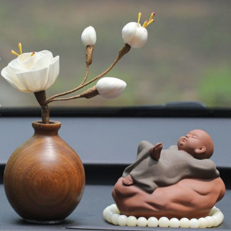 Creative Car Decoration Zen Little Monk Ornaments