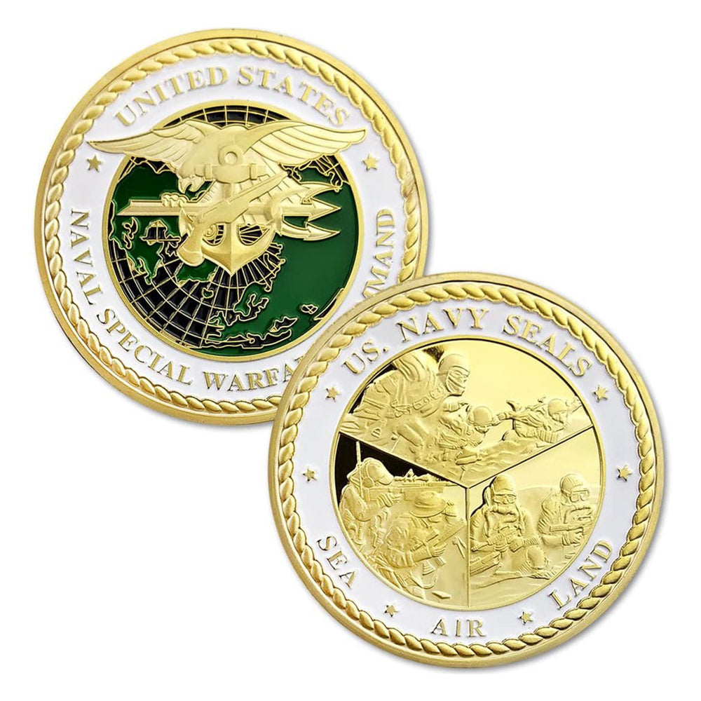 Military Plated Assault Coin Military Gifts