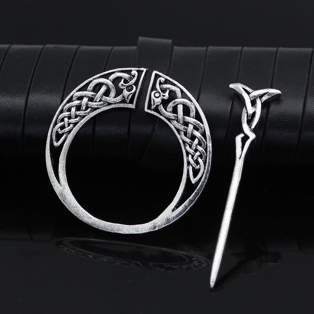 Frauen Mode Vintage Disc Haarnadel