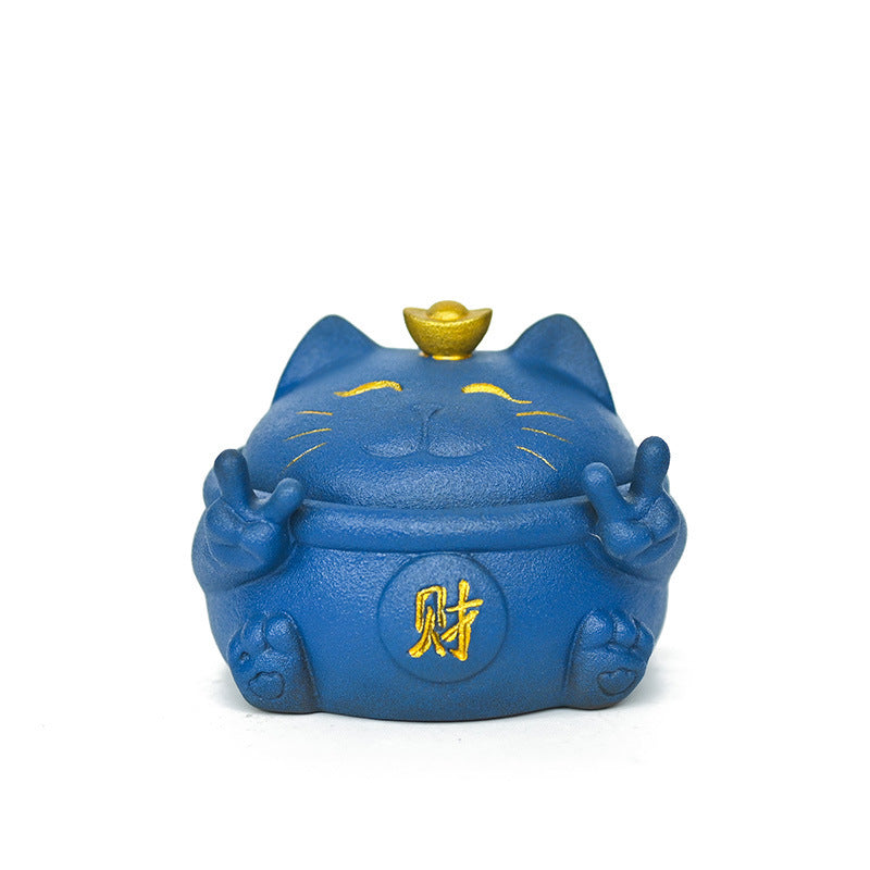 Keramik einfaches modernes Büro Neues chinesisches Aschenbecher im Stil des chinesischen Stils