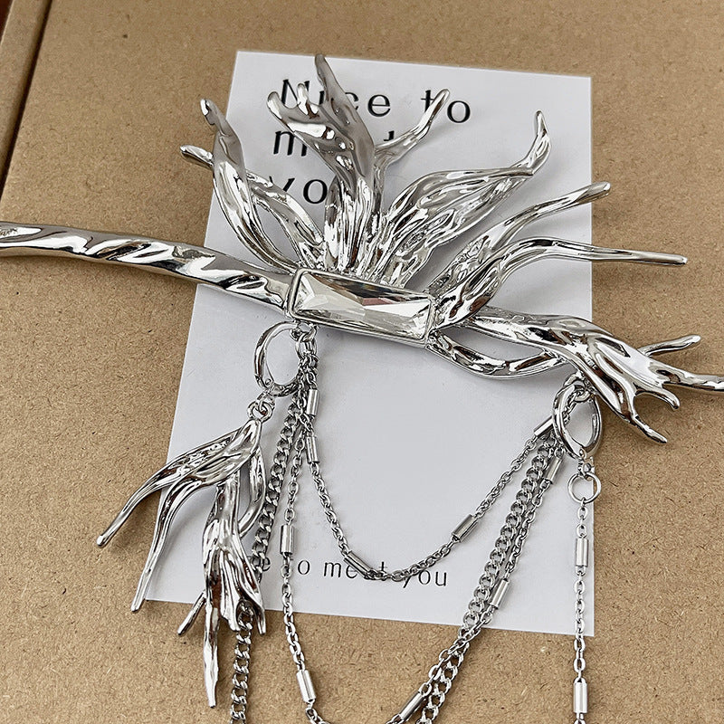 Feder Haarnadel Frauen neue chinesische Haarzubehör Han Kleidung