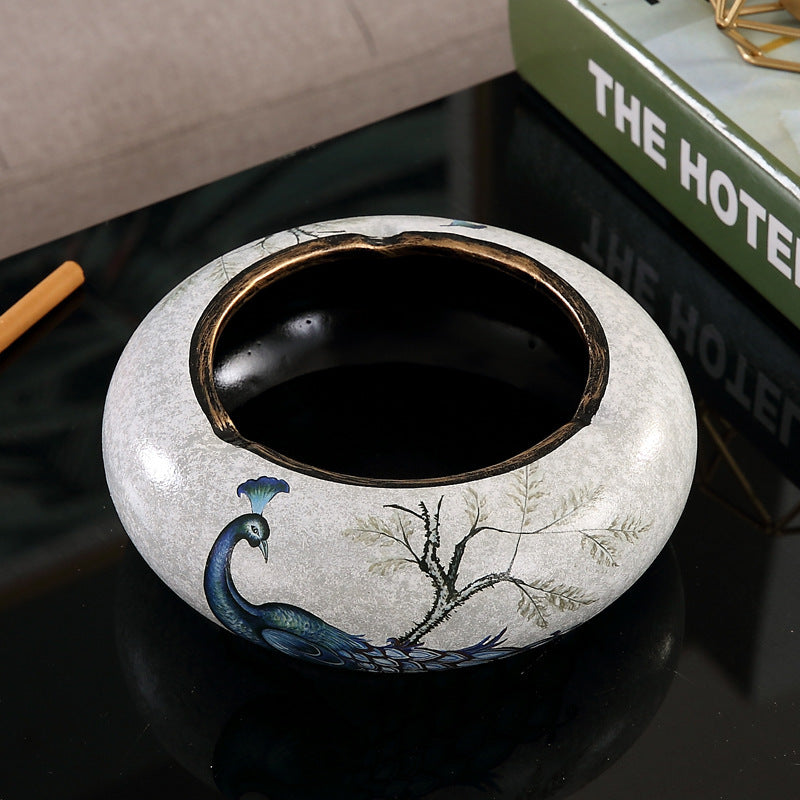 Kreative Persönlichkeit Modestil großes Wohnzimmer Büro Aschenbecher