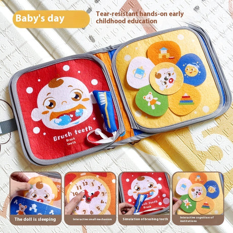 Stoffbuch für die frühe Kindheit, reißfest, beißbar