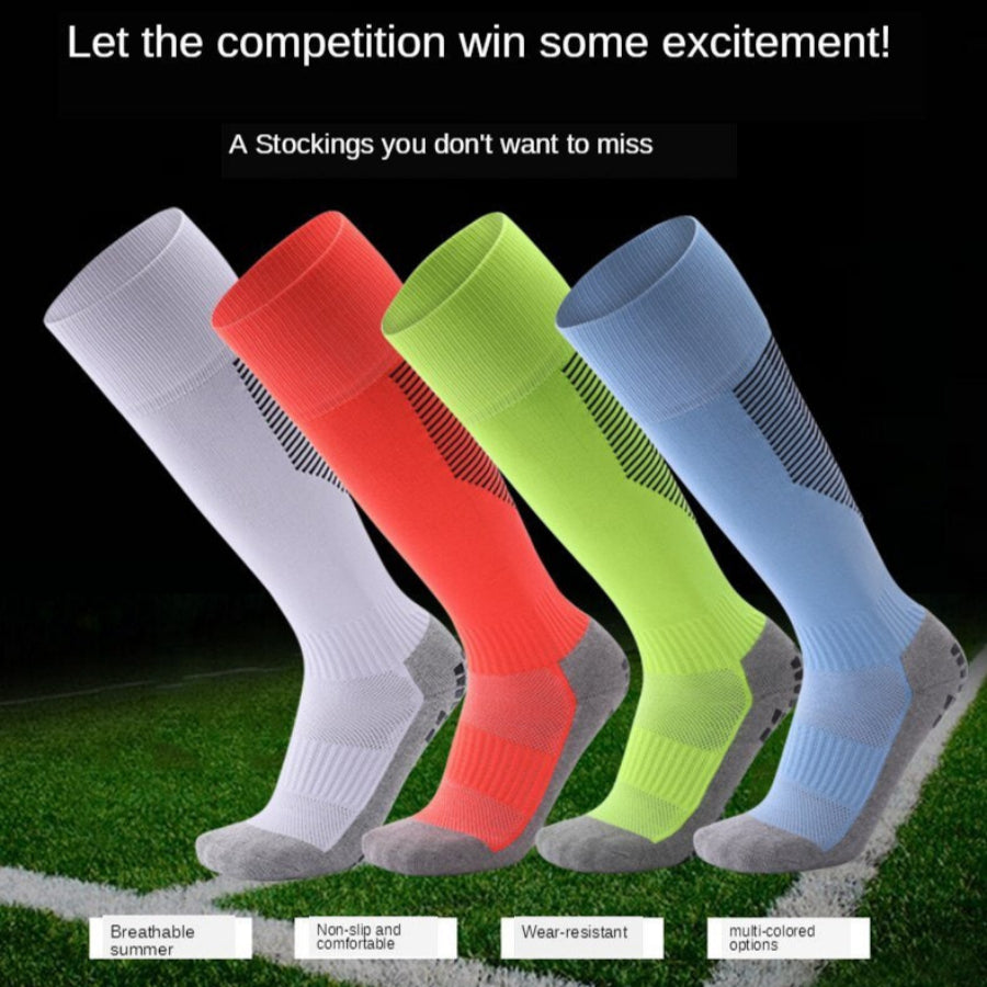 Long Football Socks Breathable Sports Socks