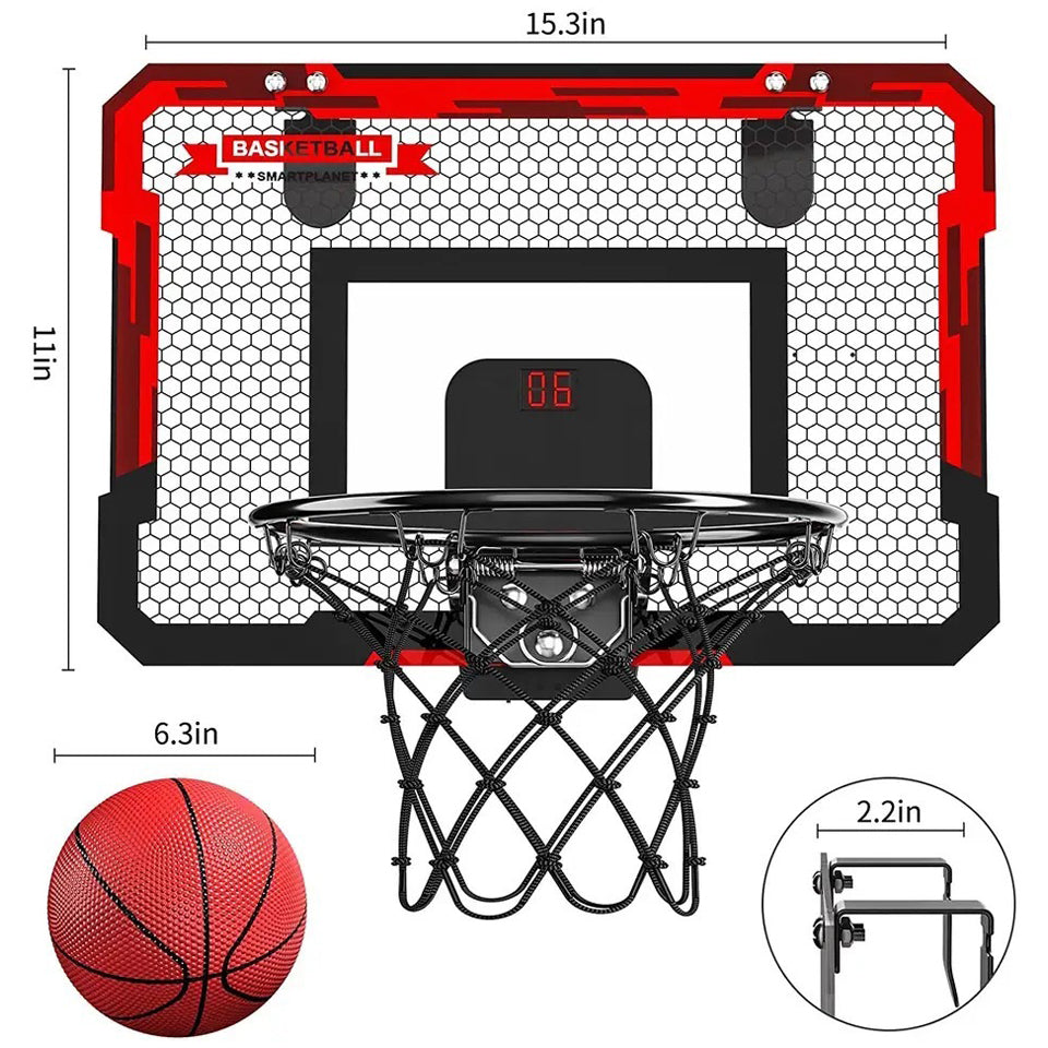 Indoor Dunk Basketball Hoop Shooting Toy