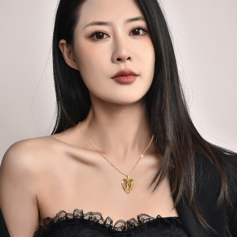 Personalisierte Namensherz-Halskette mit individuell graviertem Anhänger