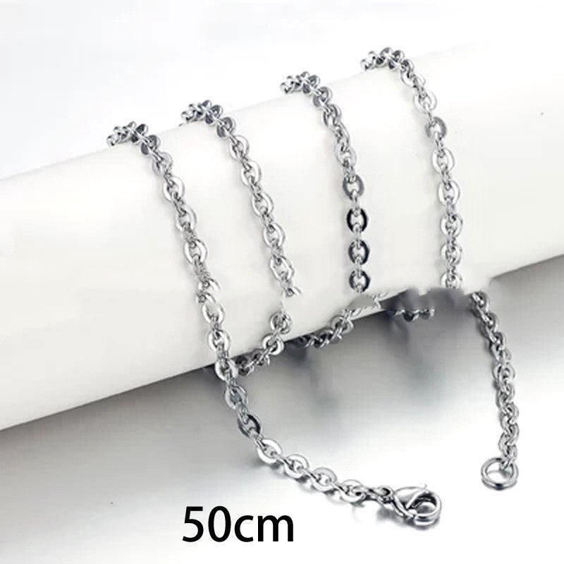 Stainless Steel Hollow Urn Pendant Memorial Necklace