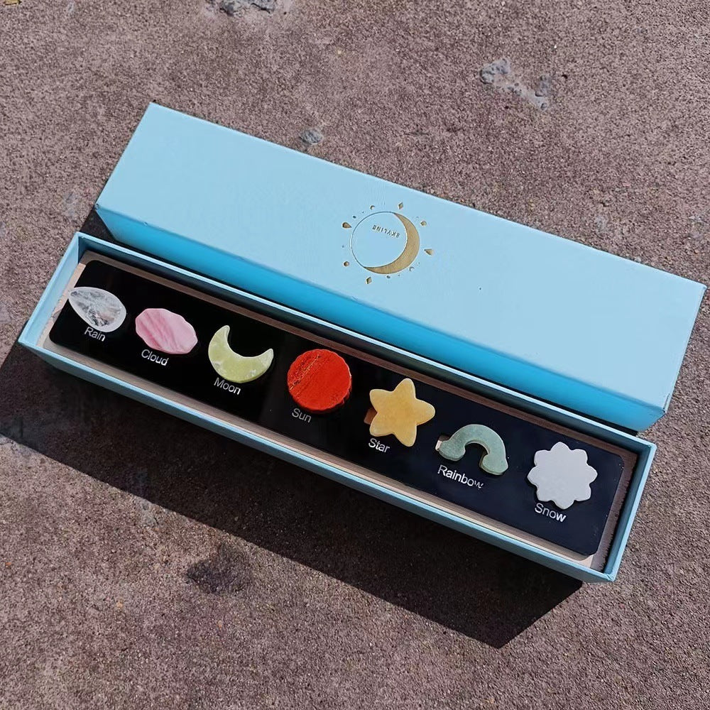 Natural Crystal Ore Gift Box Crafts