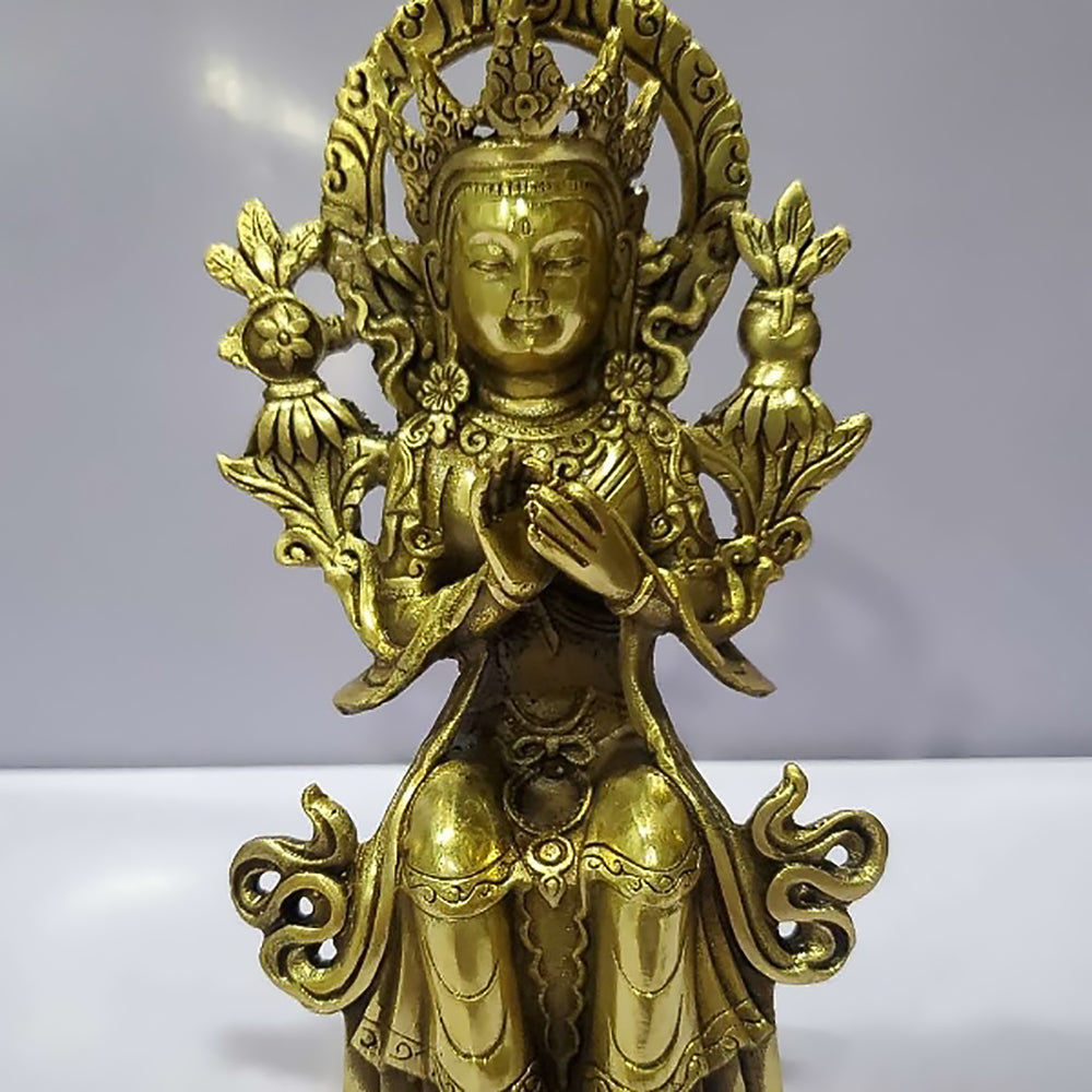 Maitreya Buddha zukünftige esoterische Statue