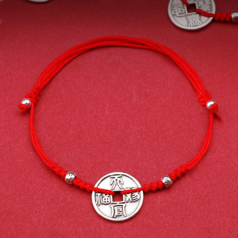 Männer- und Frauen -Tian Guan CI Fu Münzmünzarmband