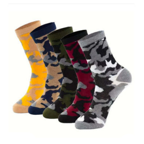 Military Training Polyester Cotton Tube Socks