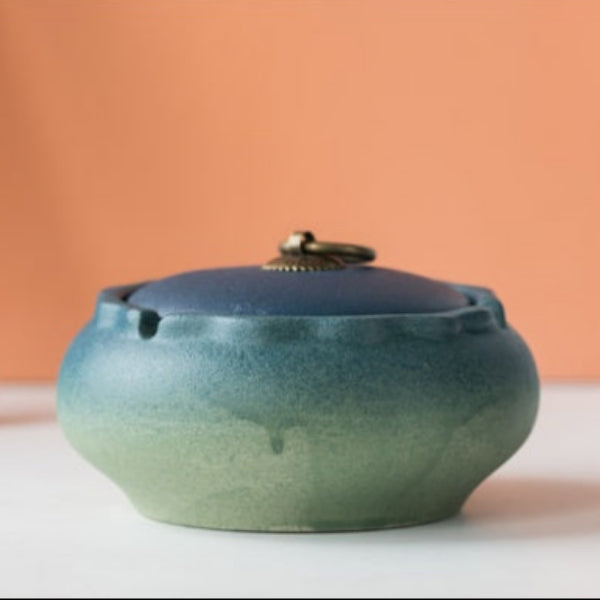 Home Creative Zen Chinese Ceramic Aschenbecher
