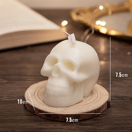 Halloween Skull Aromatherapy Candle Unique Design for Seasonal Decor-2