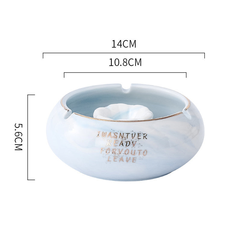 Persönlichkeitstrend Keramik Aschenbecher Kreatives Haus