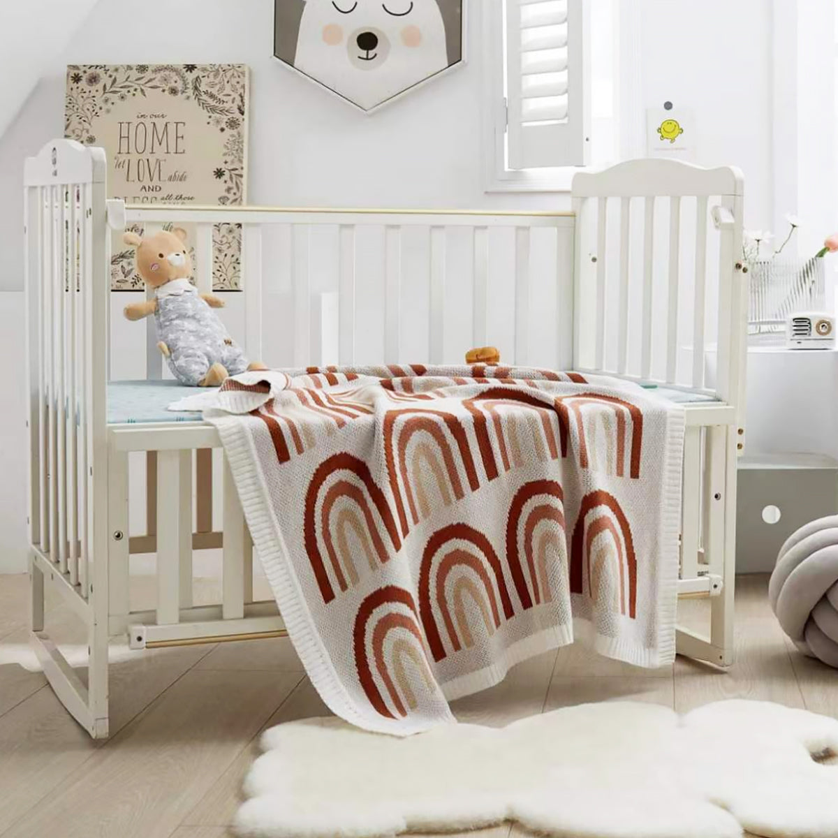 Breathable Cotton Baby Swaddle Wrap for Newborn Boys Girls-2