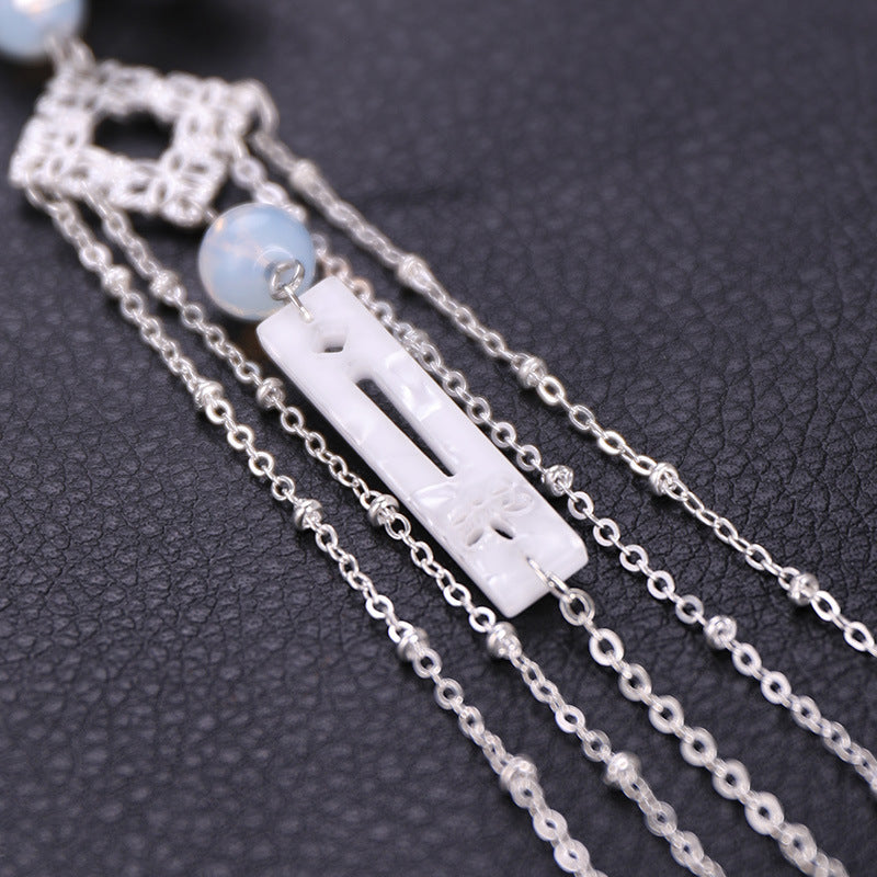 Hanfu Quasten Kostüm Kopfschmuck Haarnadel