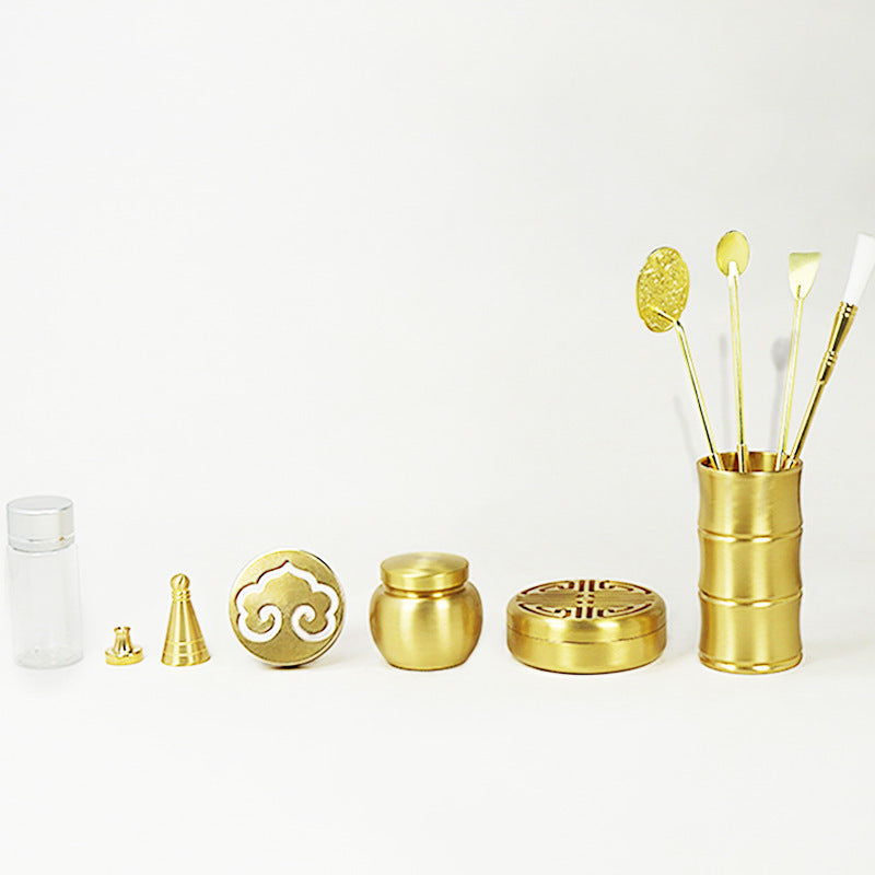 Kupfer Weihrauch Set -Geschenkbox