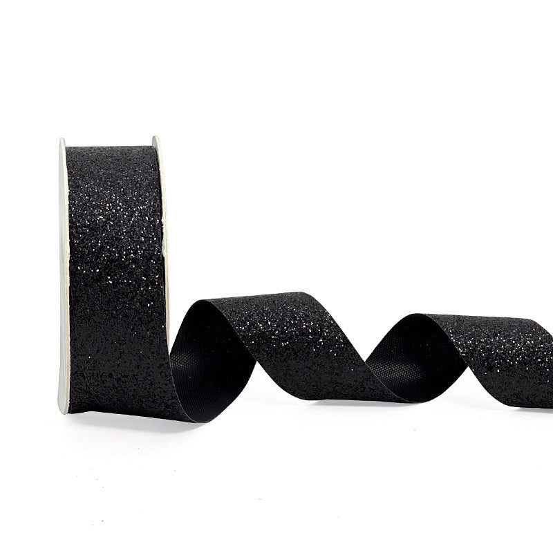 Super Shiny Gold Colorful Christmas Gift Flower Gift Wrap with Satin Ribbon