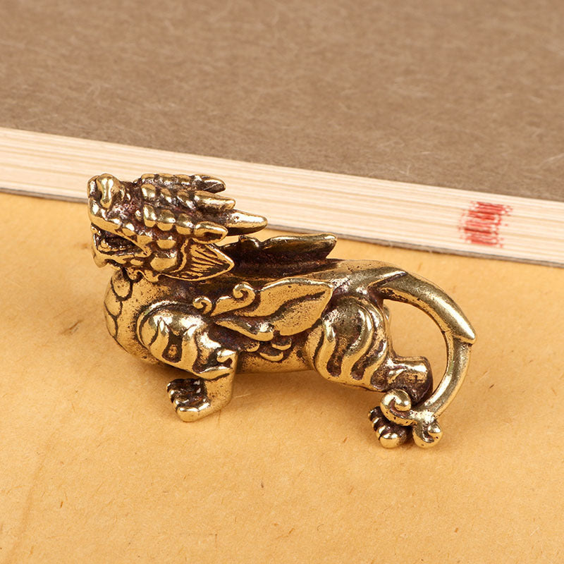 Fashion Xiezhi Pendant Pure Copper Creative Jewelry