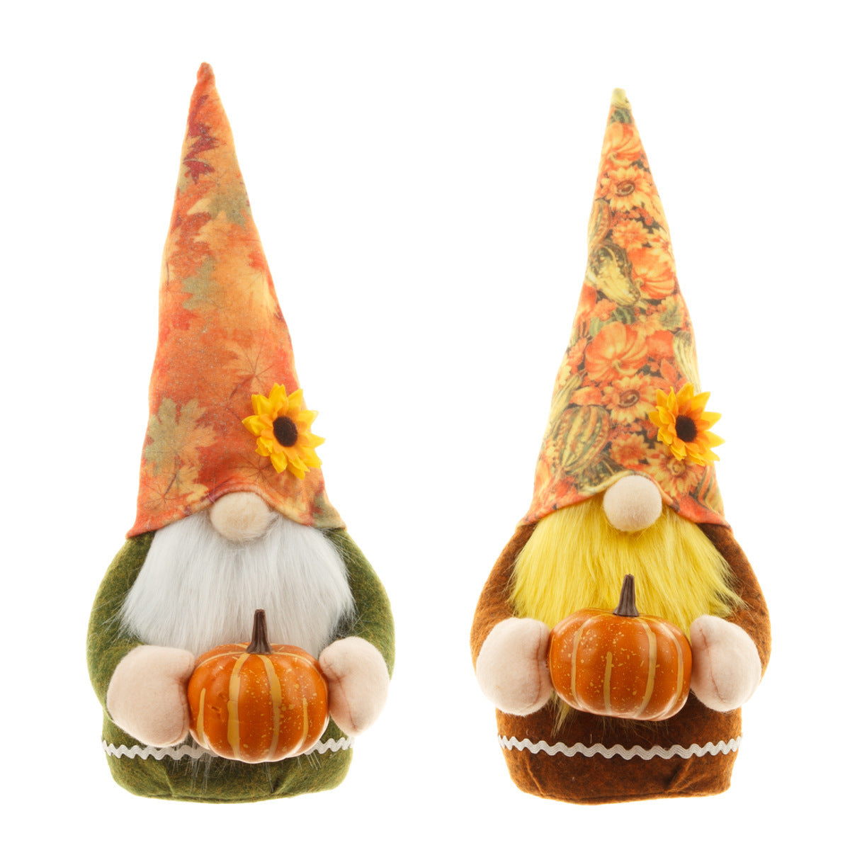 Autumn Harvest Pumpkin Doll for Thanksgiving Home Decoration-3
