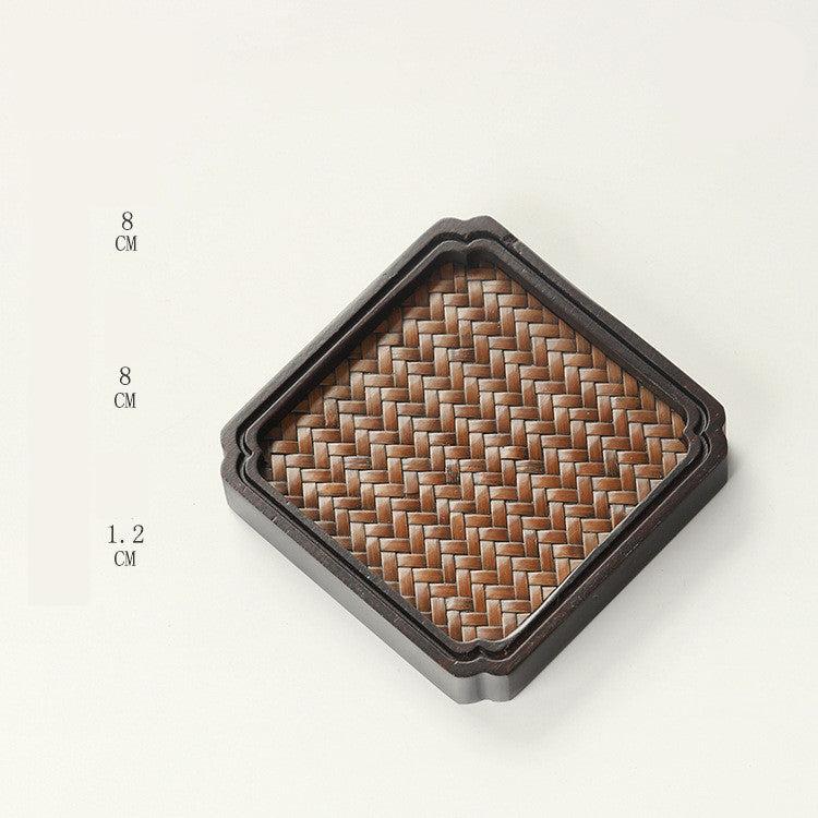 Bambus Untersetzer Isolierung kreativer Teezeremonie