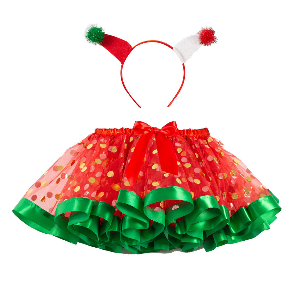 Children’s Halloween Skirt – Cute A-Line Tulle Costume for Girls-5