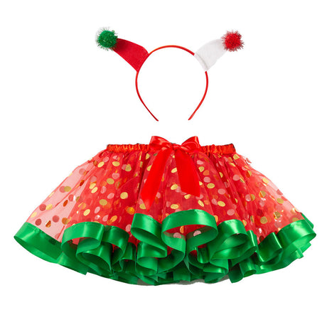 Children’s Halloween Skirt – Cute A-Line Tulle Costume for Girls-5